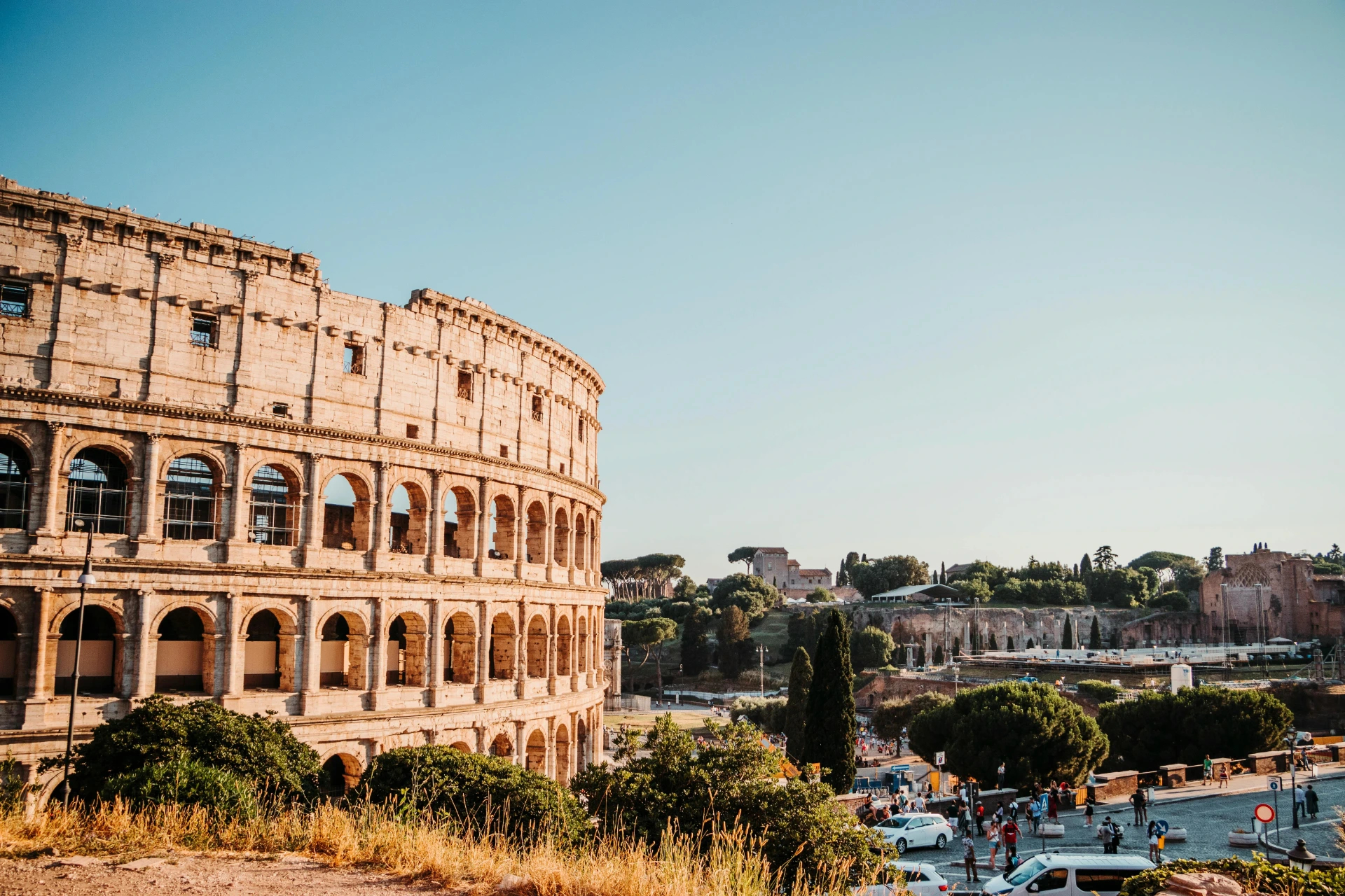 Business class flights to Rome photo