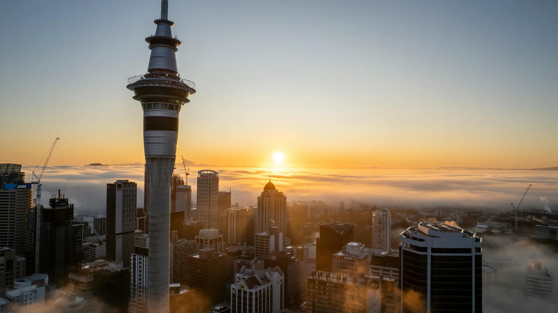 Business class flights to Auckland photo